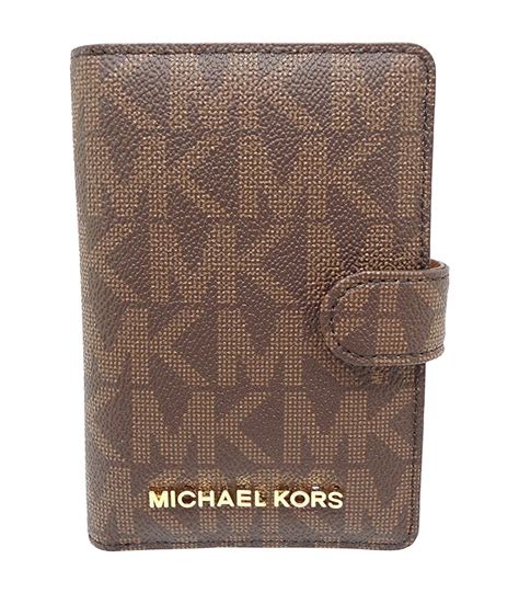 michael kors wallet passport|Michael Kors travel passport wallet.